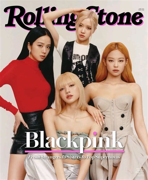 韩网热议 Blackpink韩国首位女团登杂志！时隔两年物料 哔哩哔哩