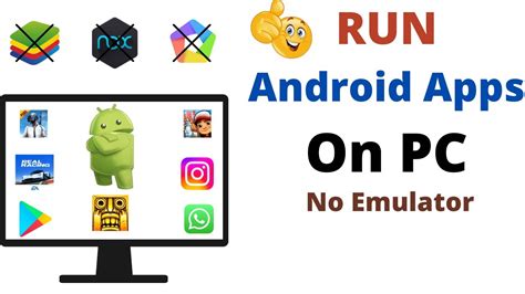 How To Run Android Apps On PC Without Any Emulator In 2022 How To Use