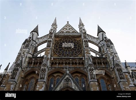 Views Of Westminster Abbey London Stock Photo Alamy