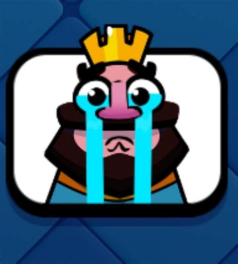 Crying King Emote From Clash Royale 3d Model By Chrismaster On Thangs