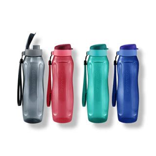 Tupperware Slim Eco Bottle Botol Air Aquaslim L Ml Ml Ml Pc