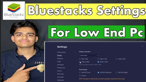 Bluestacks 5 Best Settings For Low End Pc Bluestacks 5 Lag Problem Fix Youtube