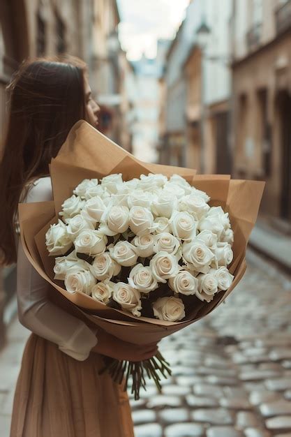 Um belo buquê de rosas Foto Grátis