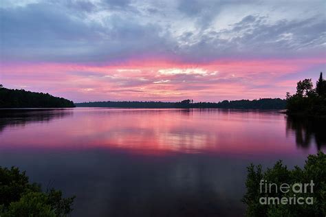 Fall Lake Sunset Photograph By Matt Rohlader Fine Art America