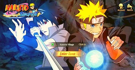 Naruto SlugFest Novo Jogo 3D Para Android APK Mobile Gamer Jogos