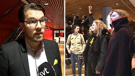 Efter Kaoset Jimmie Åkesson Kommer Snart Till Umeå Svt Nyheter