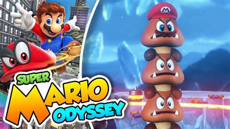 La megatorre Goomba 04 Super Mario Odyssey en Español Switch