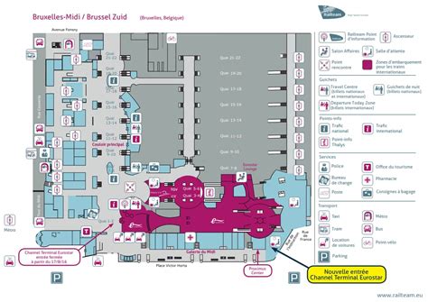 Parkings à la gare de Bruxelles-Midi - ditopark.com