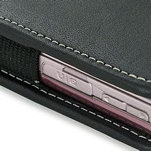 Pdair Vertical Leather Pouch Case Samsung Tocco Lite