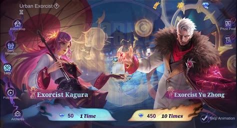 How To Get Kagura And Yu Zhong Exorcist Skins In City Exorcist Mobile