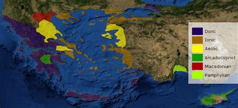 Ancient And Modern Greek Dialects