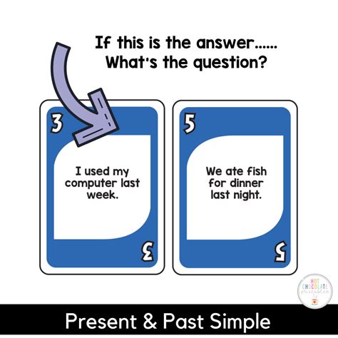 Asking Questions Card Game Forming Wh Questions From Answers Made By Teachers