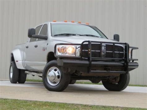 Sell Used 2007 Dodge 3500 6 Speed Manual Cummins Turbo Diesel 4x4 Pickup Trucks 4wd Truck In