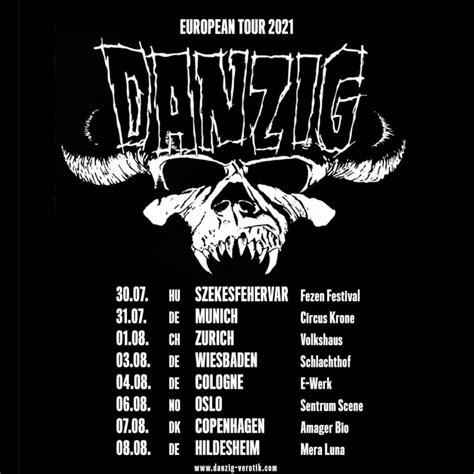 Danzig Tour 2025 Setlist Judye Gabriella