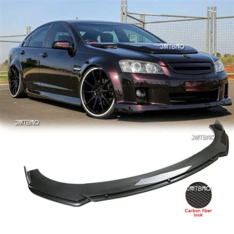 Carbon Fiber Front Bumper Lip Spoiler Splitter Kits For Holden