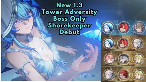 Wuwa New Tower Of Adversity Full Stars Shorekeeper Debut No Fancy