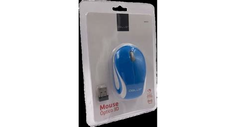 Dblue Mouse óptico 3d Inalámbrico Azul Dbm9133bl Solotodo