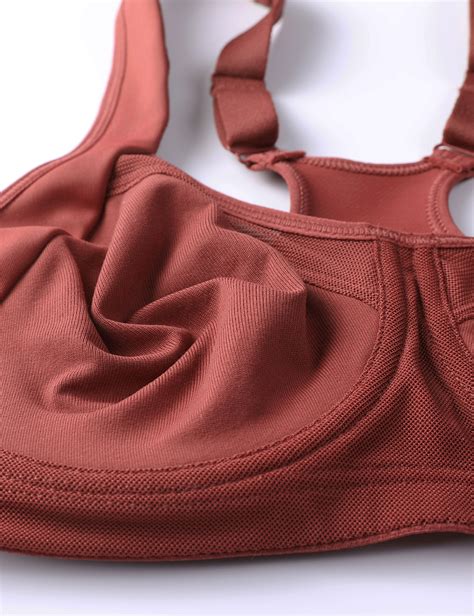 Syrokan Women High Impact Sports Bra Underwire Workout Running Powerback Support Ebay