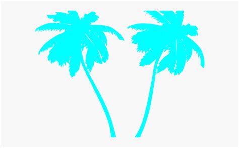 Vector Clipart Palm Tree - Pink Palm Tree Vector , Free Transparent ...