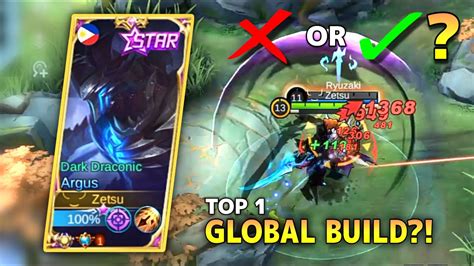 Argus Top Global Build But Diff Easiest Way To Build Argus