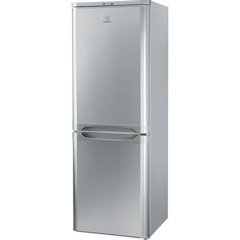 Indesit Ibd5515s 206 Litre Freestanding Fridge Freezer 60 40 Split 55cm Wide Silver