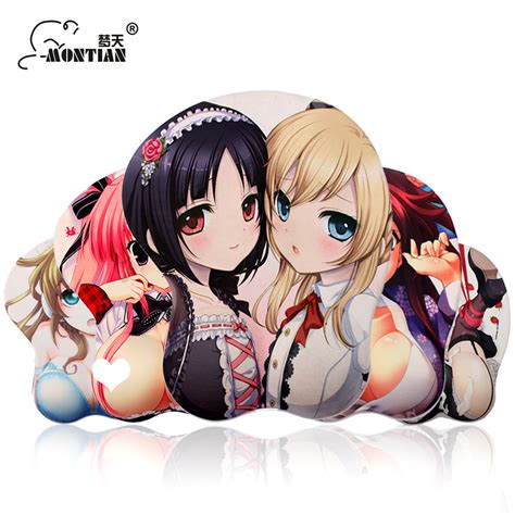 Gel D Chest Beauty Hot Sexy Wrist Rest Mouse Pad Mouse Pad And Gel Mouse Pad Price