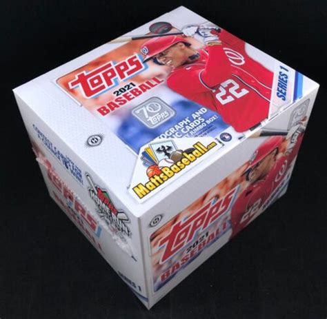 2021 Topps Series 1 Baseball Factory Sealed Jumbo Hobby Box 3 Autogu2