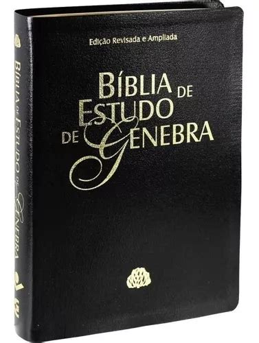 B Blia De Estudo Genebra Grande Luxo Preta Frete Gr Tis Parcelamento