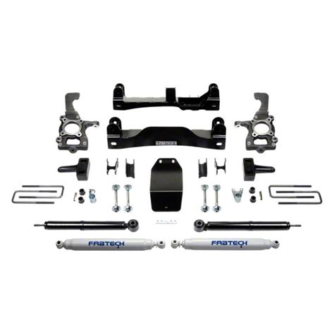 Fabtech F 150 4 Inch Basic Suspension Lift Kit With Performance Shocks K2209 2014 4wd F 150