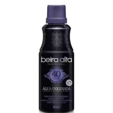 Beira Alta Água Oxigenada Black 40 Volume 90ml Perfumaria Carol