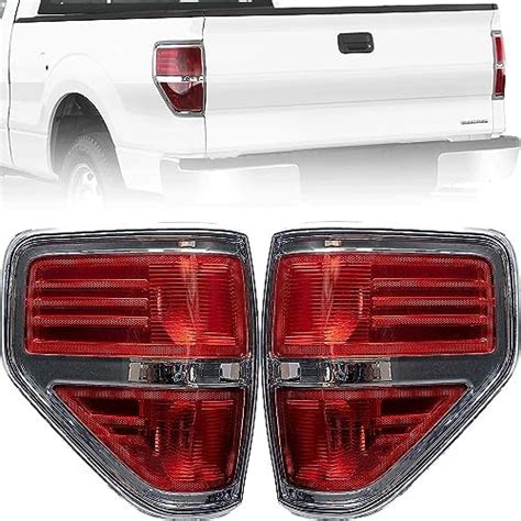 Pair Rear Tail Lights Brake Lamps Assembly Compatible With 2009 2014