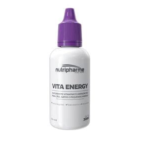 Suplemento Vitamínico Para Cães e Gatos Vita Energy 30ml RainhaPet