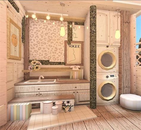 Bloxburg Laundry Room Tiny House Layout House Floor Design Diy