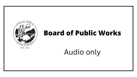 Board Of Public Works March 7 2023 Audio Only Youtube