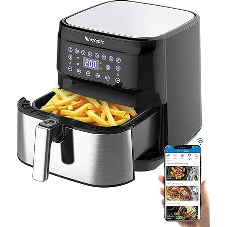 Amazon de COSORI Heißluftfritteuse 5 5L XXL Weiß Friteuse Heissluft