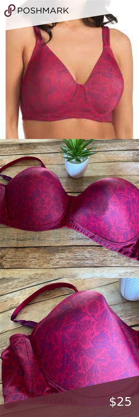 Leading Lady Molded Soft Cup Brigitte Plus Size Bra Size 54c