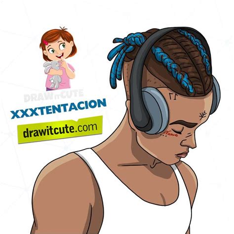 How To Draw X Tentacion Step By Step By Drawitcute On Deviantart Tentacion