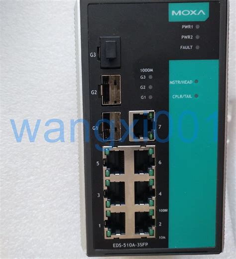 Pcs New Moxa Port Network Managed Ethernet Switch Eds A Sfp T