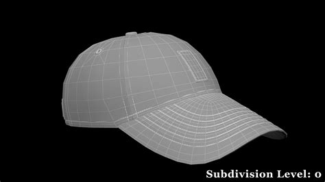 Baseball Cap 3d Turbosquid 1327565