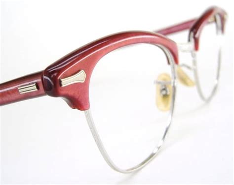 Vintage Red Cat Eye Glasses Sunglasses Eyeglasses Frame Shuron - Etsy