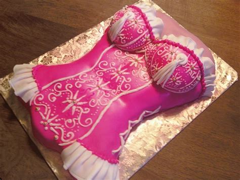 Corset Cake A Delicious Treat For A Lingerie Shower