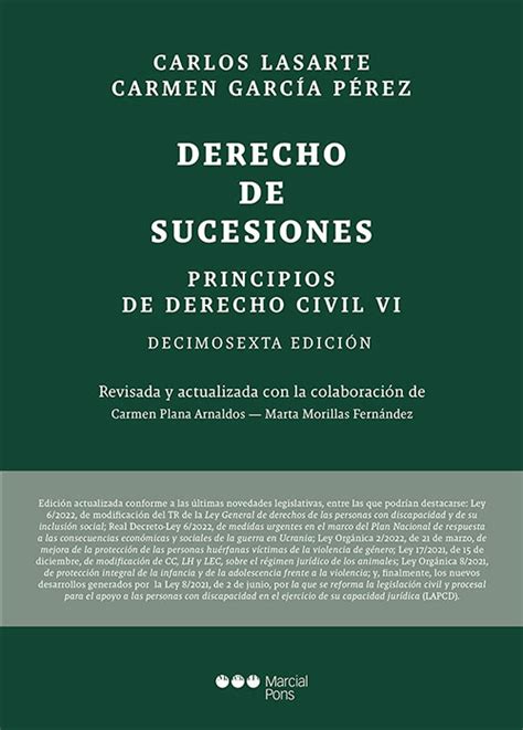 Libro Principios De Derecho Civil Garc A P Rez