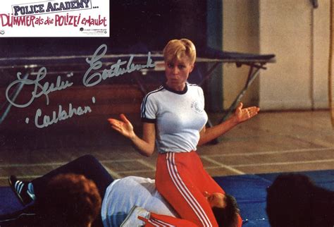 Leslie Easterbrook Callahan Police Academy Autograph In