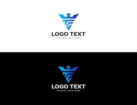 Icono Del Logotipo De La Letra Creativa Tg Vector Premium