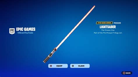 HOW TO GET LIGHTSABER PICKAXE IN FORTNITE! - YouTube