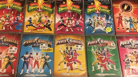 Power Rangers DVD Collection 2018 YouTube