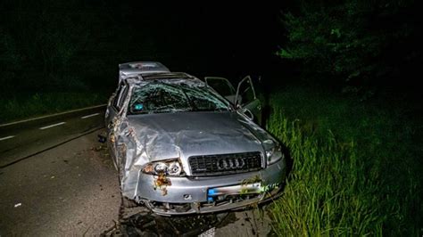 Unfall In Filderstadt J Hriger Berschl Gt Sich Mit Audi F Nf