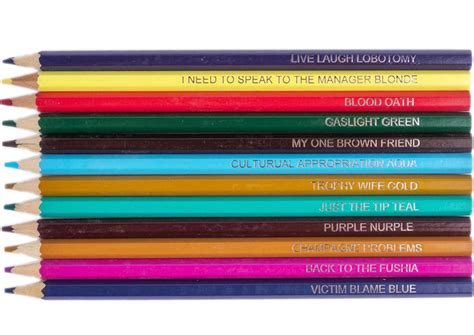 Offensive Crayons Adult Crayons