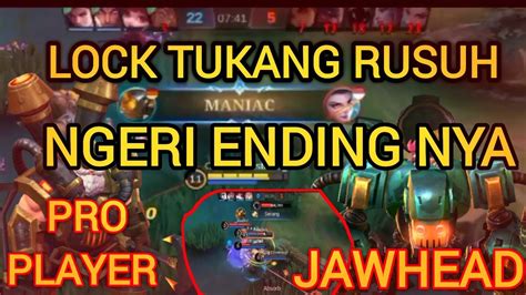 FRANKO RUSUH TOP GLOBAL JAWHEAD MLBB INI BUILD TERSAKIT JAWHEAD 2023