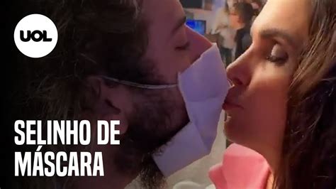 Luiza Ambiel E Cartolouco D O Selinho Nos Bastidores Da Hora Do Faro